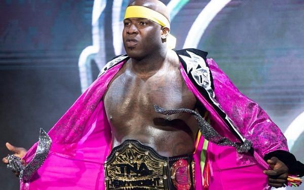 Moose currently holds the TNA World Heavyweight Championship and has dubbed himself